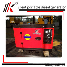 Dual Function!!! Diesel Engine 10 kva 10kva Portable Diesel Generator price 8KW generator motor